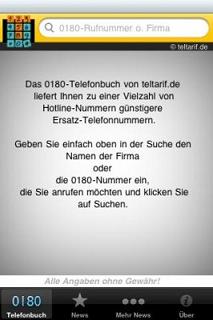 So sieht die iPhone App aus