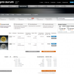 1. Bestellung bei Pro Aurum